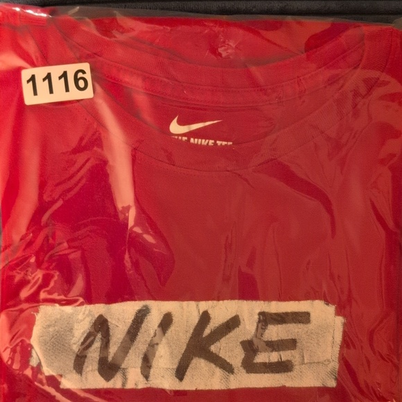 Nike T-shirt, Red, Nike Football - Picture 5 of 5